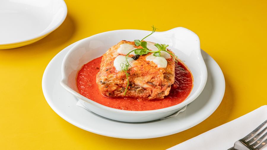 Aubergine parmigiana